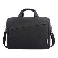 Casual Toploader Messenger Bag with 15.6 inch Laptop Pocket, Black